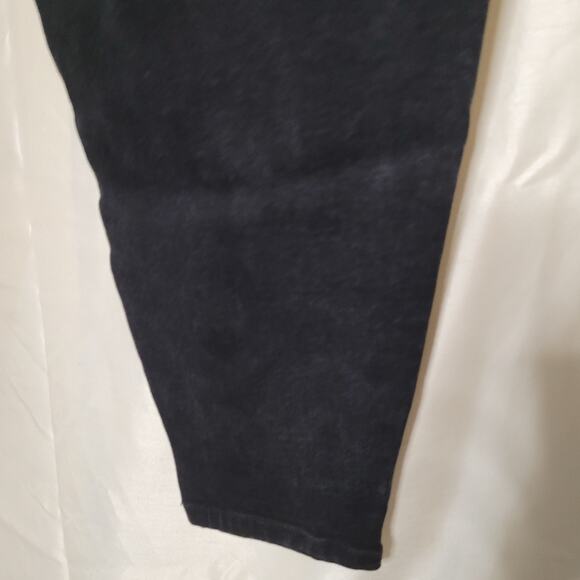 Terra & Sky Women's Plus Size 22W Black Paperbag Waist Jeans - Picture 15 of 15